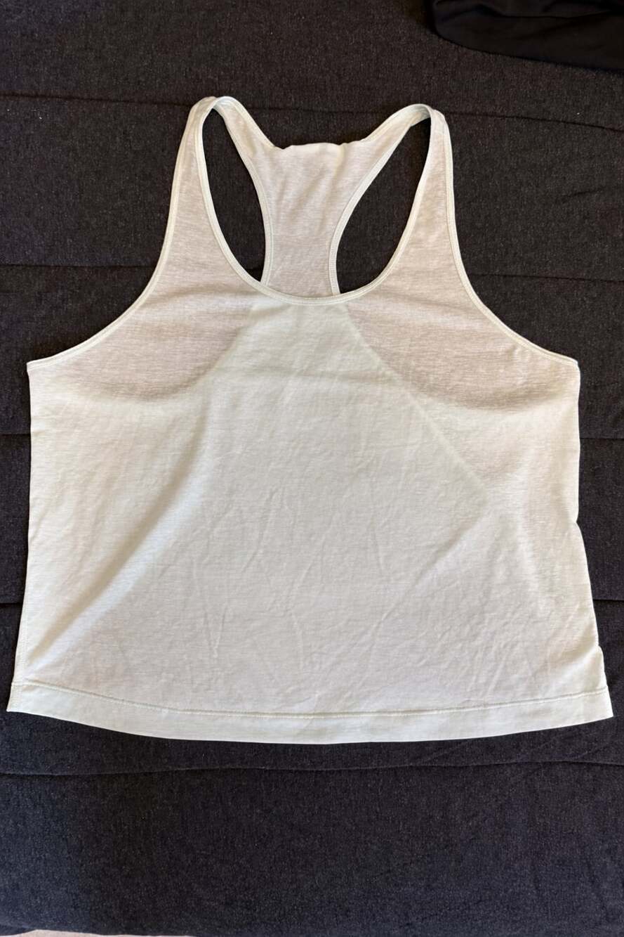 Athleta Renew Racerback Tank Top in White
